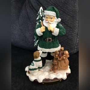 New York Jets Christmas Collectable Statue